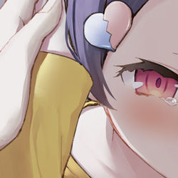This is a pixiv picture whose title is かみなりさまからの避難場所《公開終了》.