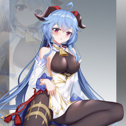 This is a pixiv picture whose title is 椰羊小可爱.