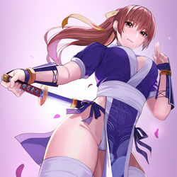 This is a pixiv picture whose title is 忍.