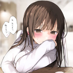 This is a pixiv picture whose title is もちもち...