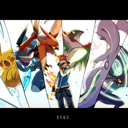 This is a pixiv picture whose title is アニポケまとめ.