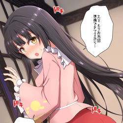 This is a pixiv picture whose title is 姫様の夜のお誘い.