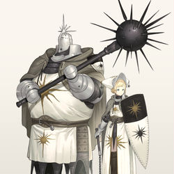 This is a pixiv picture whose title is 歪んだ太陽の捕縛者 / 教戒者.