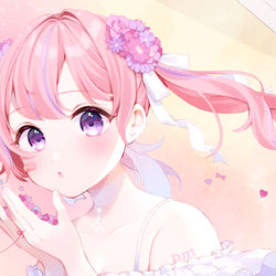 This is a pixiv picture whose title is 愛言葉Ⅲ歌ってみたイラスト.