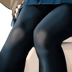 This is a pixiv picture whose title is にこにこ Knees。.