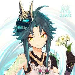 This is a pixiv picture whose title is 魈魈子.