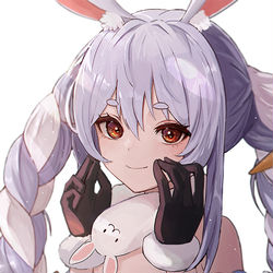 This is a pixiv picture whose title is 우사다 페코라 兎田ぺこら.
