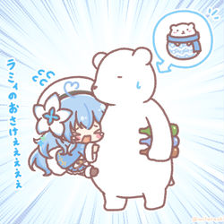 This is a pixiv picture whose title is ホロぐらラミィちゃん回.