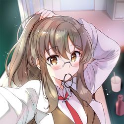 This is a pixiv picture whose title is 青ブタロジカルウィッチコミカライズ1巻.