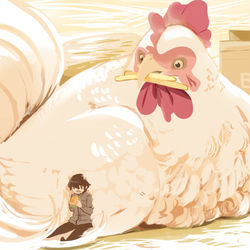 This is a pixiv picture whose title is とりとタツタと.