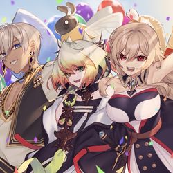 This is a pixiv picture whose title is 1stAnniversary!.