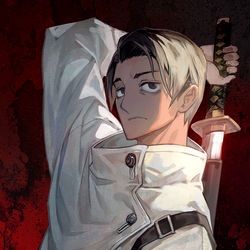 This is a pixiv picture whose title is 乙骨憂太.