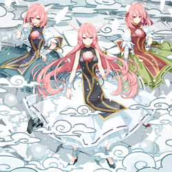 This is a pixiv picture whose title is 茨木華扇.