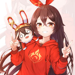 This is a pixiv picture whose title is 安柏.