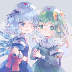 This is a pixiv picture whose title is 大チルナース.