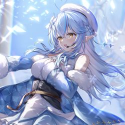 This is a pixiv picture whose title is アイドル宣言.