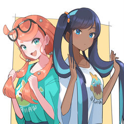 This is a pixiv picture whose title is ツインテールソニルリ.