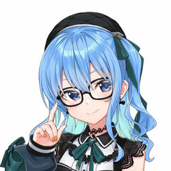 This is a pixiv picture whose title is 星街すいせい.