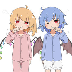 This is a pixiv picture whose title is レミフラ.