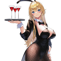 This is a pixiv picture whose title is バニーちゃん！.