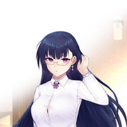 This is a pixiv picture whose title is 芽衣学姐.