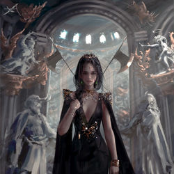 This is a pixiv picture whose title is 风玲.