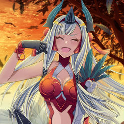 This is a pixiv picture whose title is かんら、からから！.