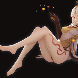 This is a pixiv picture whose title is 凝光.