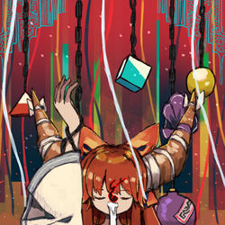 This is a pixiv picture whose title is 予測の嘲笑.