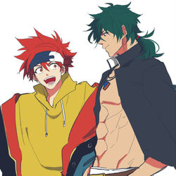 This is a pixiv picture whose title is 【腐】えすけ～えいと.