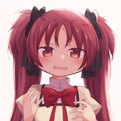 This is a pixiv picture whose title is ツインテ杏子ちゃん.