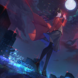 This is a pixiv picture whose title is お诞生日おめでとう.