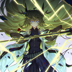 This is a pixiv picture whose title is 惊蛰.