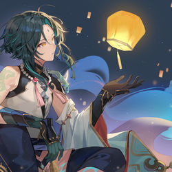 This is a pixiv picture whose title is 原神.