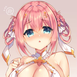 This is a pixiv picture whose title is あの…そんなに引っ張っちゃ…～～～///.