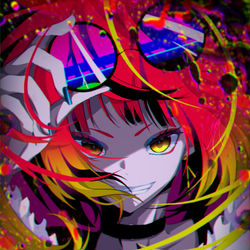 This is a pixiv picture whose title is 強気ガール.