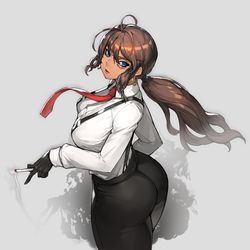This is a pixiv picture whose title is Suit Theia.