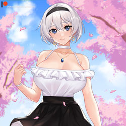This is a pixiv picture whose title is 私は2Bとのデートをしています.