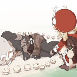 This is a pixiv picture whose title is 最近描いた原神まとめ.