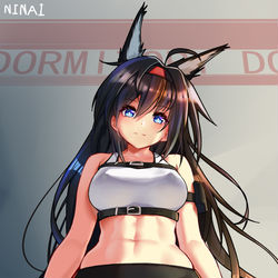 This is a pixiv picture whose title is ブレイズ.