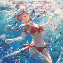 This is a pixiv picture whose title is 無題.