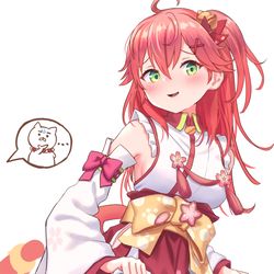 This is a pixiv picture whose title is にゃっはろ.