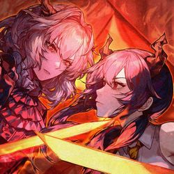 This is a pixiv picture whose title is 姐妹.