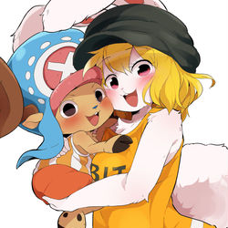 This is a pixiv picture whose title is 麦わら海賊団のペットたち.