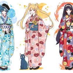 This is a pixiv picture whose title is 内部太陽系戦士.