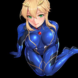 This is a pixiv picture whose title is Altria Pendragon x Plugsuit.