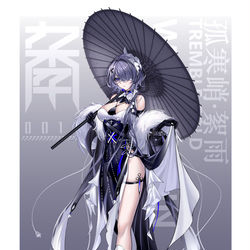 This is a pixiv picture whose title is 絮雨.