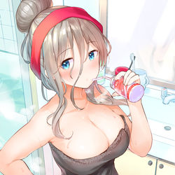 This is a pixiv picture whose title is お風呂上りのせつなさん.