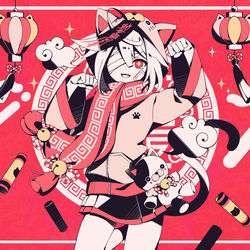 This is a pixiv picture whose title is マオ / 初音ミクver..