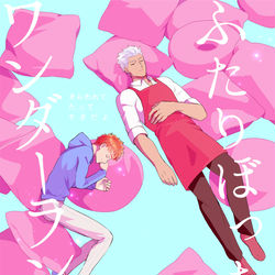 This is a pixiv picture whose title is 【弓士】春コミ新刊サンプル.